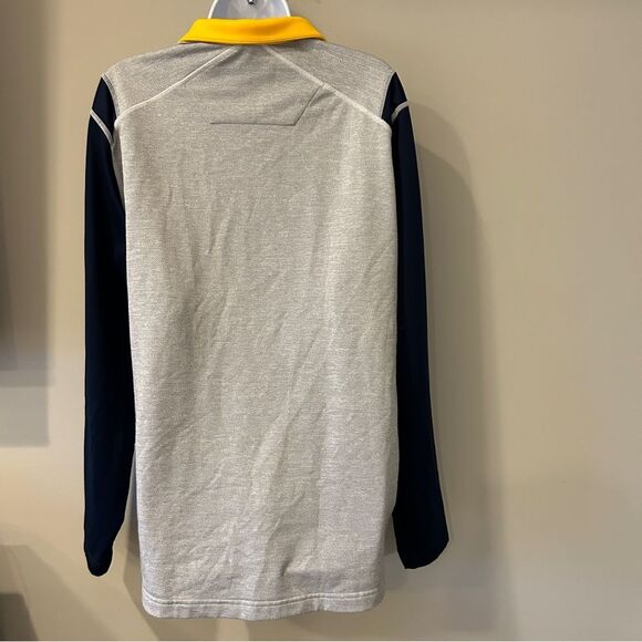 Antigua University of Michigan Wolverines Long Sleeve 1/4 Zip Pullover Sweater L - Picture 7 of 10